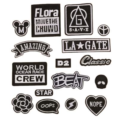 China Other Garment Accessories Wholesale Custom Embroidery Iron On Patches for sale