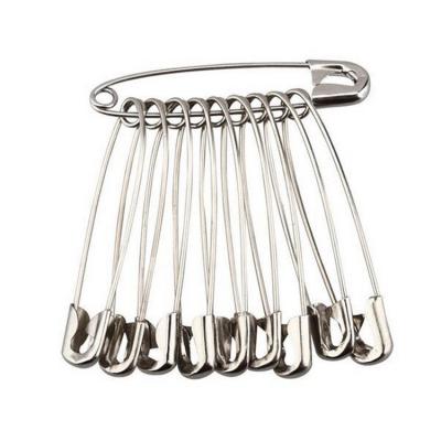 China Used for wholesale cheap garment nickel color sewing accessory household multifunctional safety pins for sale