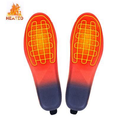 China Hot 4000mah Battery USB Remote Control Wireless Electric Heater Heated Shoe Insoles USB Heated Insole Gel Pad for sale