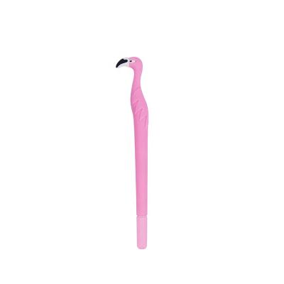 China Manufacturer Wholesale High Quality Eco-friendly Ballpoint Pen Plastic Flamingo Funny Ball point pens for sale