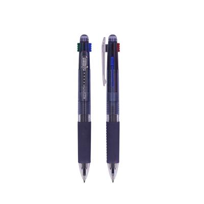 China Customizable Colors Durable Eco-friendly Good Quality 4 in 1 Ballpoint Pen Office Colorful Ball Pen for sale