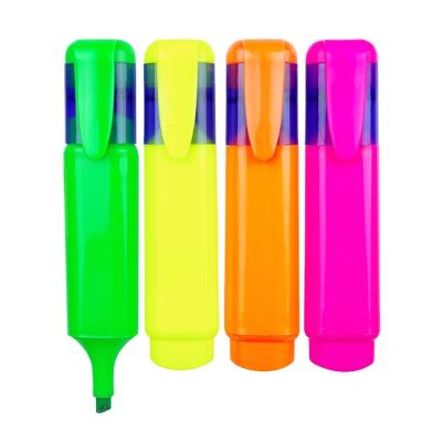 China Eco-friendly Promotional Creative Branded Pen Cute Mini Shape Highlighter Pen Color Promotional Highlighter Mini for sale