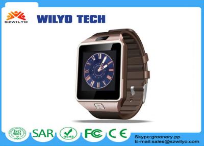 China DZ09 Cell Phone Wrist Watch For Android With SIM Card Camera SMI / TF for sale