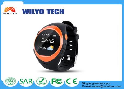 Chine L'androïde noir 1,2 de téléphone portable de montre de traqueur de S888W GPS avance OLED petit à petit SMS à vendre