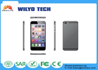 China Grey W9R 5.5 Inch Android Phone Mt6580 Quad Core 3g Dual Sim 8.3mm Thick for sale