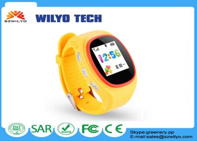 China Gsm Sos Kids GPS Tracking Smart cell phone watch android  IOS AGPS for sale