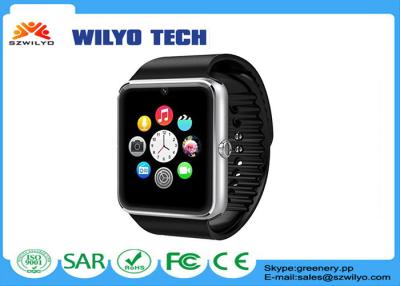 China WGT08 GSM NFC Cell Phone Wrist Watch FM Touch Screen Sedentary Reminder for sale