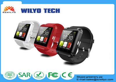 China Black U8 Wrist Watch Bluetooth Mate For Android IOS Samsung Mp3 Wristband for sale