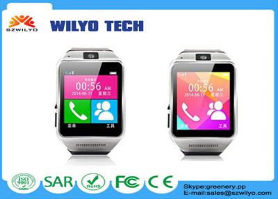 China 1.54“Touch Screen Gsm Cell Phone Wrist Watch GV08 Bluetooth Watch Gold 2.0Mp for sale