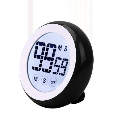 China Countup and countdown Green Pink Black Blue Digital Timer with White Backlight Touch screen for Household for sale