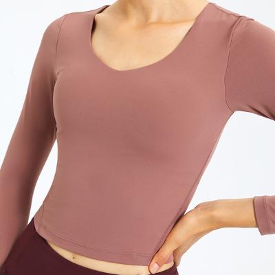 China Wholesale Durable Quick Dry Base Layer Long Sleeve With Built-in Sports Bra Equestrian Full Body Pack Show Shirt Women Equestrian Apparel for sale