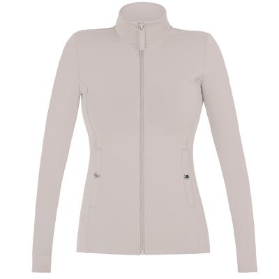 China Biscuit Riding Ladies Competition Durable High Quality Equestrian Four Way Stretch Jacket Soft Breathable Jacket for sale