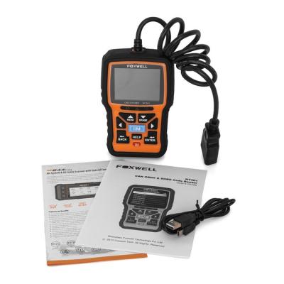 China All Cars OBD2 Diagnostic Code Reader Foxwell NT301 EOBD OBD2 Scanner 12V Vehicle Diagnostic Code Reader For Check Engine Light 2021 After 1996 OBD2 for sale