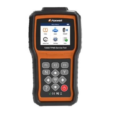 China FOXWELL T2000 TPMS Programmable Metal and Plastic Service Tool with OBD Function Works for 315MHz 433MHz Sensors for sale