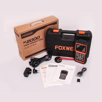 China Metal and Plastic FOXWELL Original TPMS Universal Programmable Service Tool T2000 with OBD Function Works for Universal TPMS Sensors 315MHz 433MHz for sale