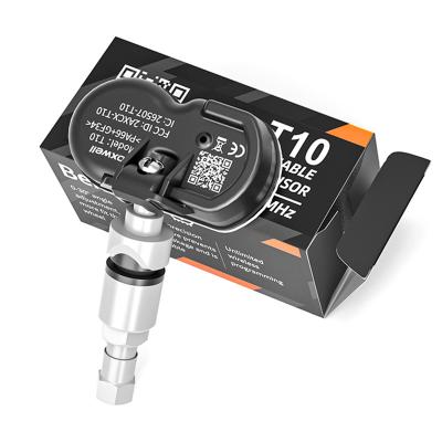 China Metal and Rubber For Option 433.92MHz 315Mhz Universal Dual Frequency Programmable Tire Pressure Sensors Same As Autel Works For All Cars for sale