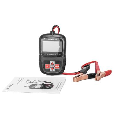 China For All Cars FOXWELL BT100 12V Hot Selling Battery Tester Analyzer With Cheap Price for sale