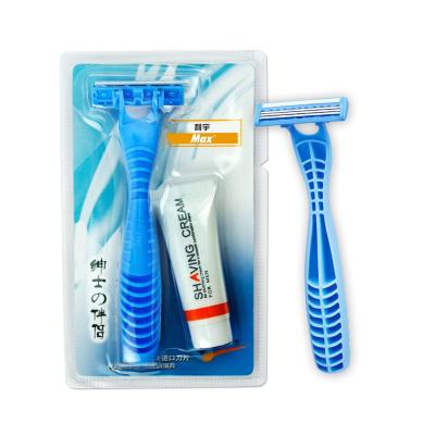 China Dispossble Hotel Bedding Razor Triple Blade Baldes 3 Sets Sweden Blades for sale