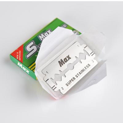 China Double edge blade double edge brand razor blades made by professional razor blade factory for sale