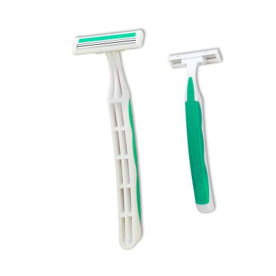 China Twin Blade Two Blade Disposable Razor For Lady for sale