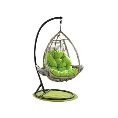 China Nordic Indoor Balcony Rattan Basket Chair Household Swing Rattan Egg Modern Hot Selling Hanging Chair for sale