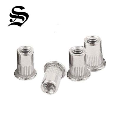 China Industry General Stainless Steel Insert Knurling Rivet Blind Nut for sale