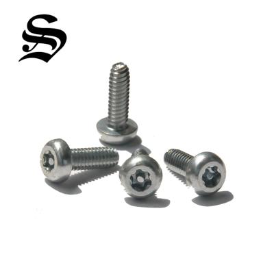 China Pan Thread Forming Stainless Screw Star Head With Pin for sale