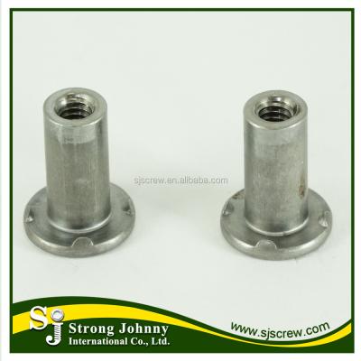 China Taiwan Steel / Stainless Steel Fastener Supplier Carbon Steel Bottom Round Flange Weld Nut for sale