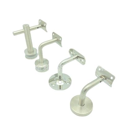 China Modern Supply Customized Wall Mounted Adjustable Handrail Mounting Bracket Stainless Steel Handrail Bracket for sale