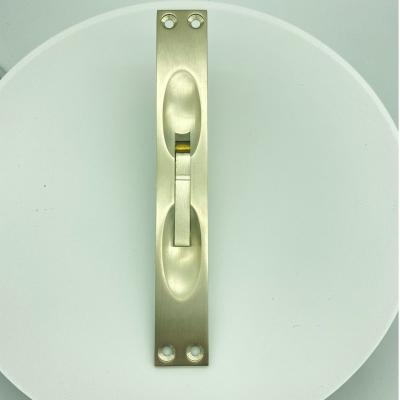 China Firm And Undeformed Hardware Accessory Security Door Tower Bolt Solid Brass Flux Bolt for sale