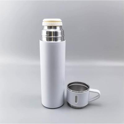 China Viable Thermal Insulated Water Bottle Flask Vacuum Bottle Can Be Colored By Buyer Extra Two Cups For Free On for sale