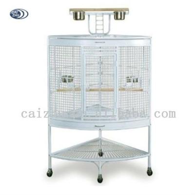 China Playtop Metal Corner Parrot Viable Cage for sale