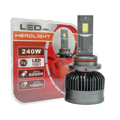 China 9006 LED Headlight 80W 20000LM All In One Car LED Headlights Bulb Head Lamp Fog Light Led Bulb Universal for sale