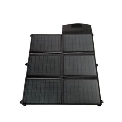 China Outdoor home application minus 60 watt solar power solar panel foldable and portable maintenance kit for sale