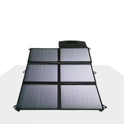 China Home Application Solar Panel 60watt Outdoor Foldable Portable Solar Panel Charger Kit For Power Plants for sale