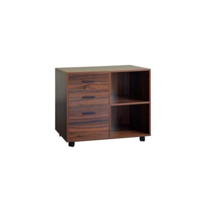 China Contemporary New Products Grade Office Furniture Walnut China Mealmine Mobile Filing Cabinet for sale