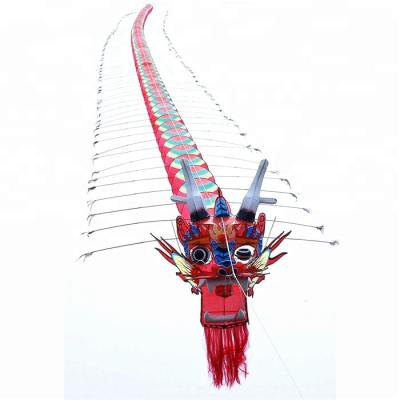 China Weifang Factory Chinese Traditional Polyester Flying 3D Dragon Kite for sale