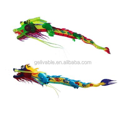 China 10m high quality chinese nylon big dragon inflatable kite for sale