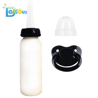 China BPA Free Dadious 240 Ml Wonderful New Color Adult Baby Bottle ABDL Bottles for sale