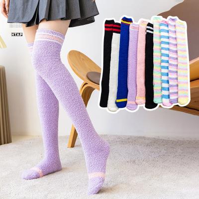 China Winter QUICK DRY Autumn Women Socks Thickened Wool bangs tube Terry Fuzzy Cozy Cashmere Socks for sale