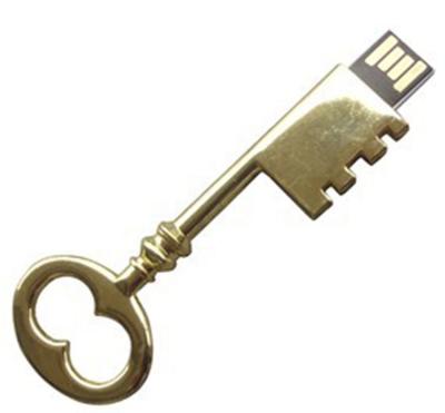 China Mini Key Shape Memory Best Price Metal Gold Cheapest Usb Flash Drive Metal Usb Flash Stick Pendrive for sale