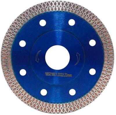 China 10 Inch Thin Granite 4.5 5 Supper Diamond Tile Blade Porcelain Circular Tiles Marble Ceramic Cutting Saw Blade for sale