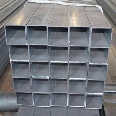 China Galvanized Square Rectangular Steel Tubes Hot Dip Hollow Section Greenhouse for sale