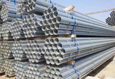 China 5.0mm Galvanized Welded Steel Pipe Hot Dip Round 600g / M2 for sale