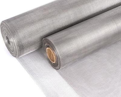 China Ss316 Ss 304  Stainless Steel Wire Mesh 6m 24mesh/Inch For Aerospace for sale