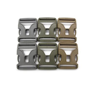 China 0EM Factory 30mm Plastic Buckle Clip China Custom Adjustable Side Backpack 60mm Belt Safety Buckle Release for sale