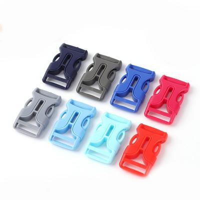 China Custom 0EM Bike Bag Accessories Strapping Buckle Tactical Backpack Fix Color Plastic Safety Belt Buckle for sale