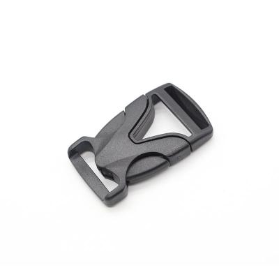 China 0EM Custom Eco-friendly Black Plastic Bag Buckle Factory Direct Wholesale Parts And Accessories Side To Free High Quality Plastic Buckles for sale