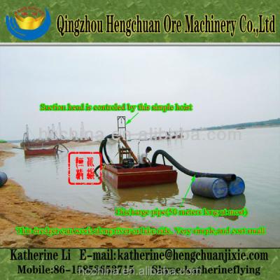 China small dredging equipment for lake river sand pumping 400cbm/hour for sale