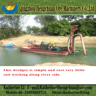 China small suction dredge for sale 100-200t/h for sale